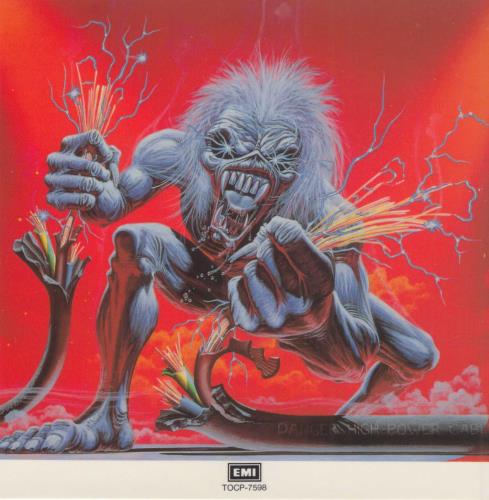 Iron Maiden A Real Live One Japanese CD album (CDLP) (147323)